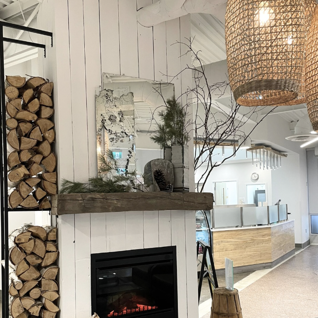 modern commercial office interior by Brantford designer